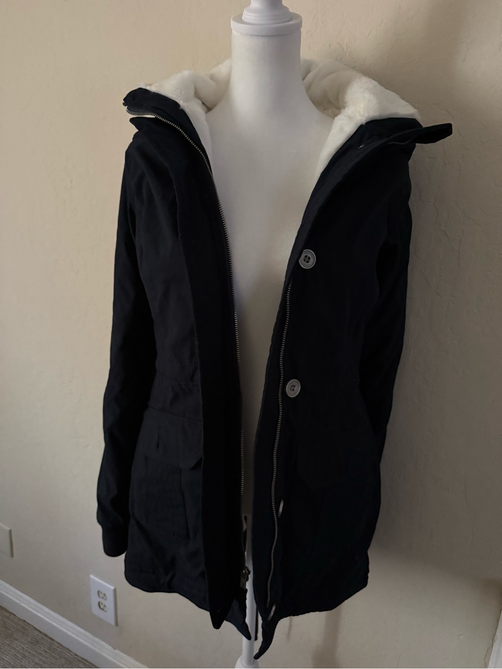 Hollister parka jacket